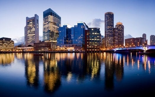 Boston-at-night